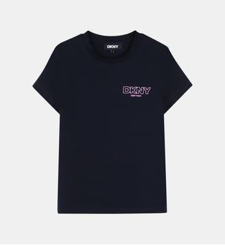 Tee-shirt manches courtes - DKNY - Bleu mistral