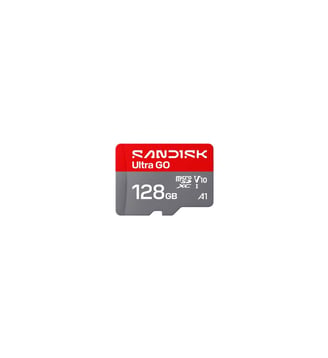Carte Micro SD Ultra GO uSD 128Go 190MBs C10 UHS - Sandisk - Standard