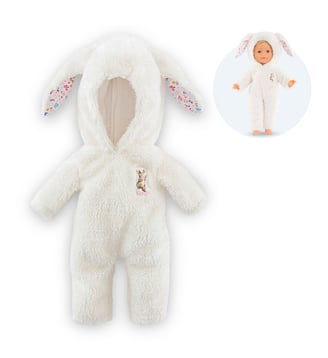 Pyjama Lapin Peluche pour poupée ma Corolle Corolle