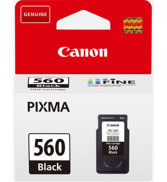 Cartouche d'encre Originale PG-560 Noire Standard - 3713C001 - Canon - Noir