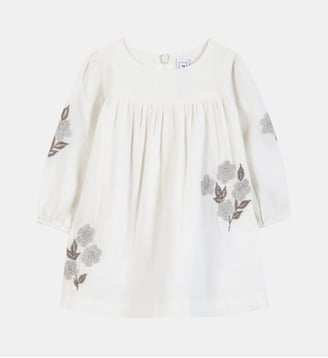 Robe -  coton broderies fleurs Tartine Et Chocolat