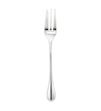 Fourchette à servir en métal argenté - PERLES - Christofle - Argent