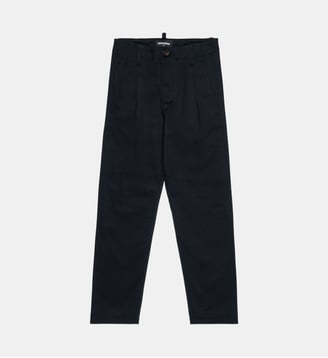 Pantalon chino en gabardine - Dsquared2 - Noir