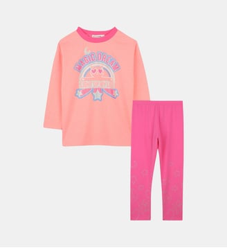 Pyjama deux pièces - Billieblush - Pêche