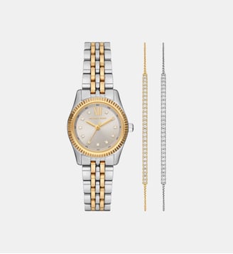 Montre Lexington Argenté MK4815SET - Michael Kors - Argenté