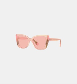 Lunettes de soleil Œil de chat BE4393 Meryl - Burberry - Rose