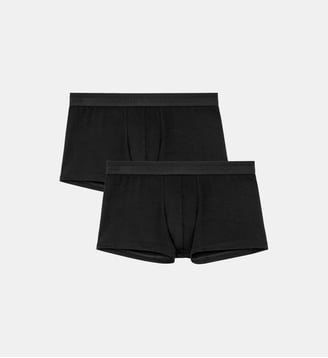 Lot de 2 boxers Classic forme shorty en modal - Hom - Noir