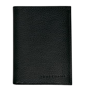 Portefeuille - Le Foulonné - Longchamp - Noir