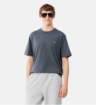 T-shirt coton - Lacoste - Gris