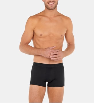 Lot de 3 boxers stretch coton  - Hom - Noir
