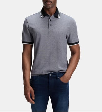 Polo modèle Prout coton oxford piqué BOSS