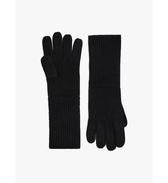 gants Jacky en cachemire - Agnès b. - Noir