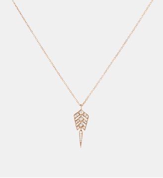 Collier Stairway S Diamants et Or Rose - Statement - Or rose
