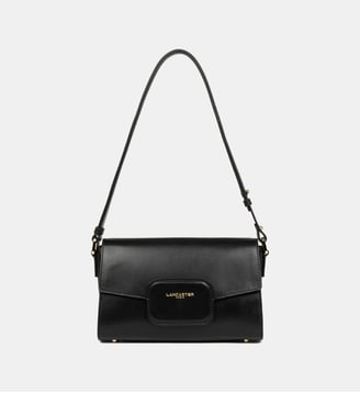 Sac trotteur Paris PAD en cuir - Lancaster - Noir