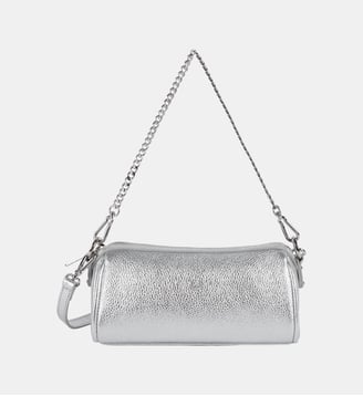 Sac trotteur Milano Ana en cuir - Lancaster - Argent