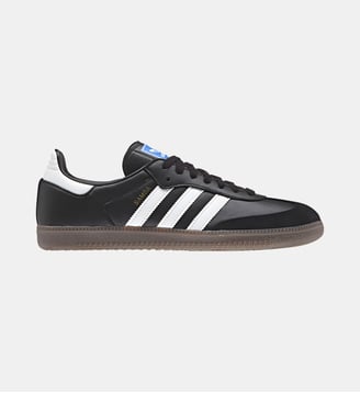 Baskets basses Samba OG cuir - Adidas Originals - Noir et blanc