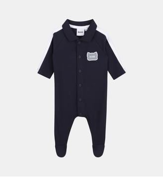 Pyjama fermeture pression - BOSS Kidswear - Bleu cargo