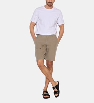 Short en lin LINO SHORT - Chevignon - Kaki