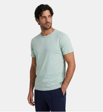 T-shirt Eyelet Edition - Ron Dorff - Gris