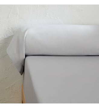 Taie de traversin unie en coton La Redoute Interieurs