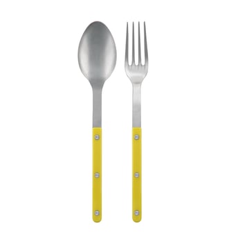 Couverts de service, Bistrot Vintage - Sabre - Jaune