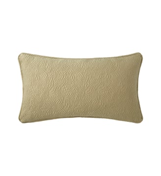 Housse de coussin en coton - Yves Delorme - Kaki