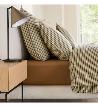 Taie d'oreiller en percale lavée 120 fils - AM.PM - Cumin