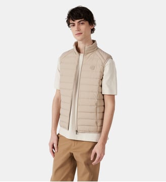 Doudoune sans manches stretch Arafo - Jott - Beige