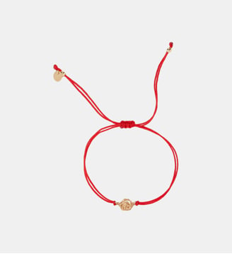 Bracelet cordon Rosa - Rouge - YAY Paris - Saphir rouge