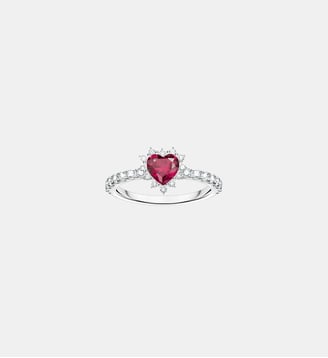 Bague Romance en forme de cœur - Thomas Sabo - Argent