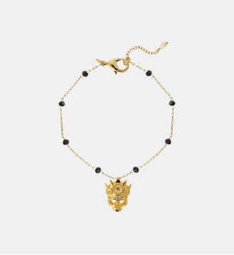 Bracelet ajustable avec perles et breloque GHOSTTOWN - Hipanema - Doré