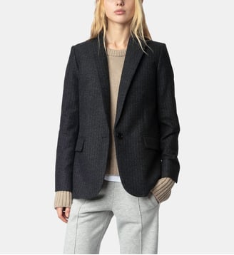 Pantalon De Jogging Chill - Zadig&Voltaire - Gris chiné clair