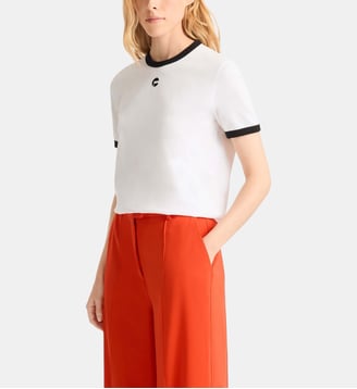 T-shirt tanixa col rond coupe regular - Fusalp - Flocon et noir