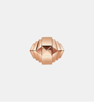 Bague Rockaway Mini Pyramide Or Rose - Statement - Or rose