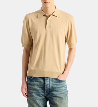 Polo Balmain Vintage brodé - Balmain - Beige