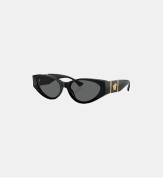 Lunettes de soleil Œil de chat VE4454 - Versace - Gris foncé
