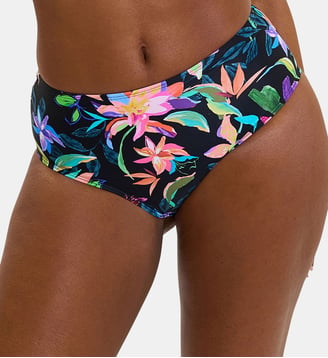 Bas de maillot de bain Barbade - Sans Complexe - Paradis tropical noir