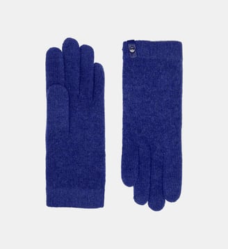 Gants Zaguio Cachemire - Agnelle - Bleu marine