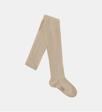 Collants métallisés à côtes Cyrillus