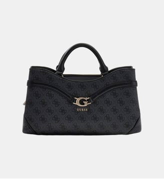 Sac à main Dea logo 4G - Guess - Noir et multicolore