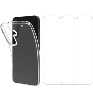 Coque intégrale Samsung S26FE coque + verre trempé - Essentiel B - Standard