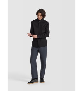 chemise en coton - Agnès b. - Noir