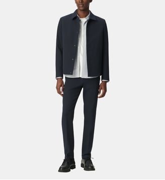 Blouson de costume pressions cachées - Ikks - Bleu marine
