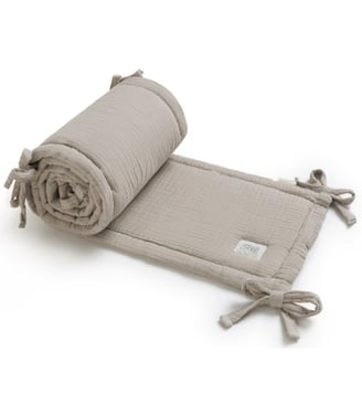 Tour de lit cododo - Babyshower - Gris