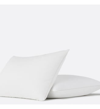 Oreiller moelleux 70% duvet anti-acarien - La Redoute Interieurs - Blanc