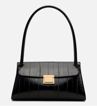 Petit sac Mimi unisexe en cuir de veau - AMI Paris - Noir