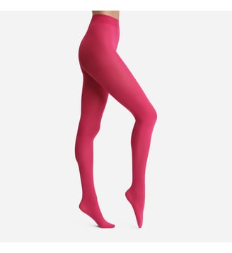Collant opaque 50D Dim x IDLF - Dim - Fuchsia
