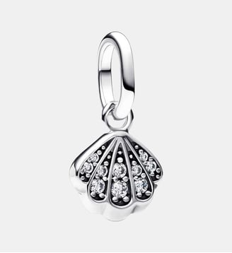 Mini Dangle Coquillage Scintillant - Pandora - Argenté