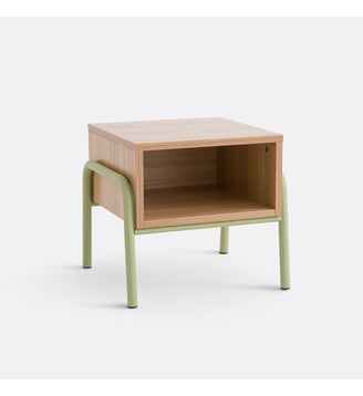 Chevet métal acier - La Redoute Interieurs - Naturel et vert