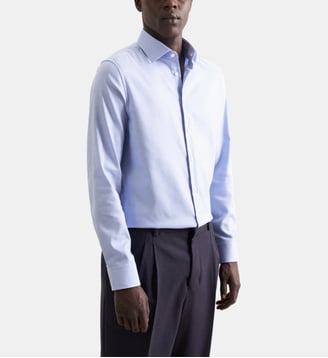 Chemise d'affaires 1/1 Slim Col Kent - Seidensticker - Bleu clair